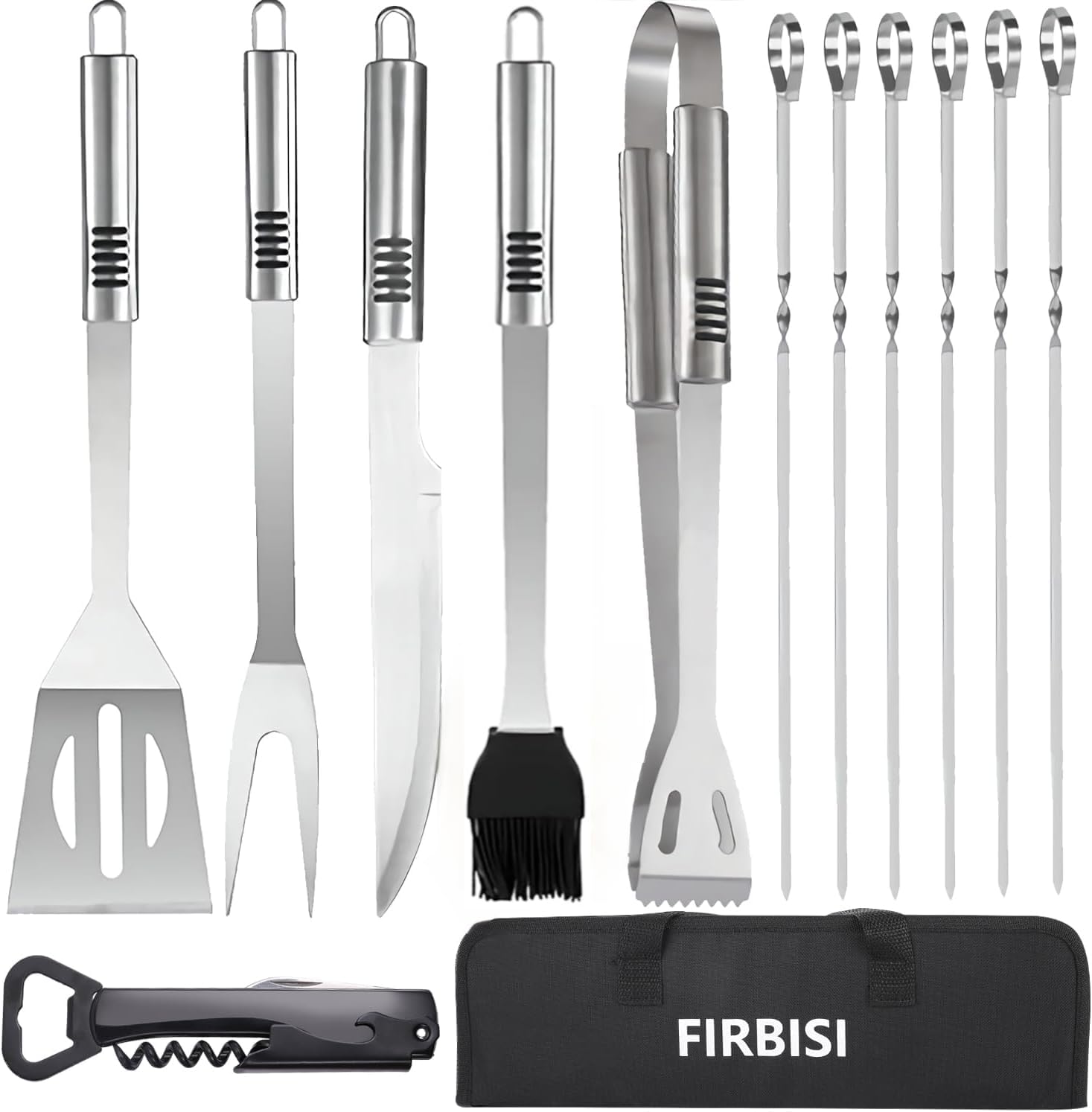 Amazon.com : BBQ Grilling Tools Set,Stainless Steel Grilling